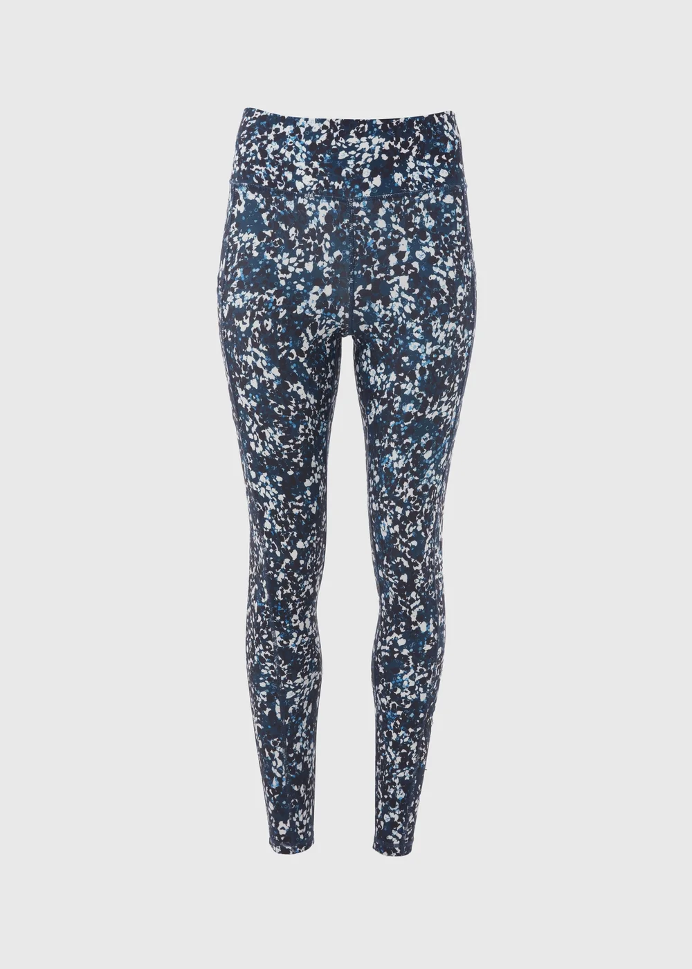 Souluxe Navy Slatter Print Leggings - 8 Image 5