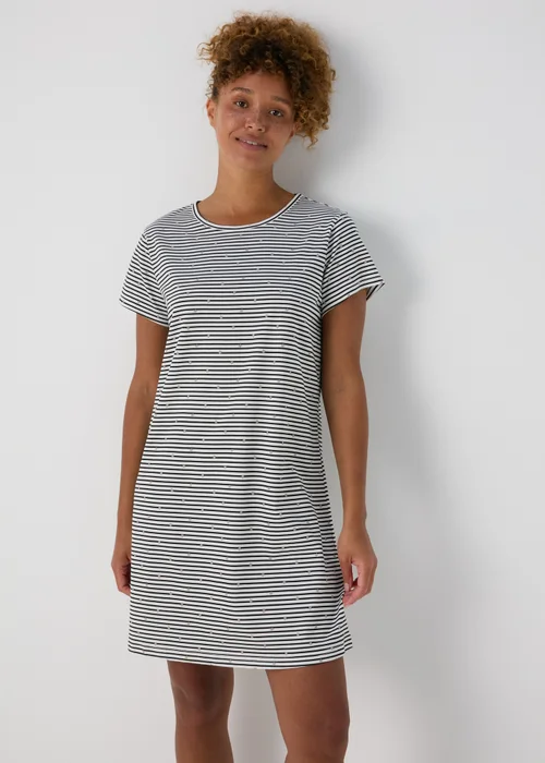Black Stripe Star Nightie - Extra small Image 1