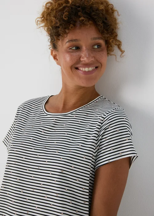 Black Stripe Star Nightie - Extra small Image 3