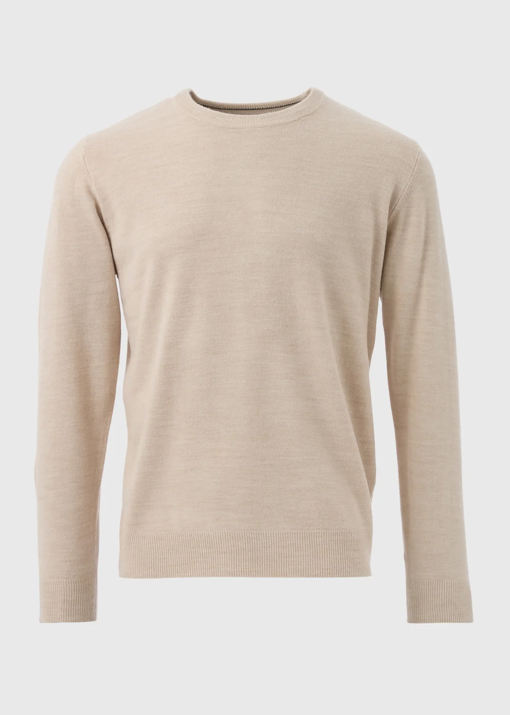 Stone Soft Touch Crew Neck Jumper - S Image 5