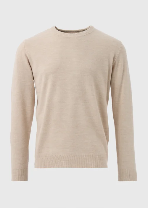 Stone Soft Touch Crew Neck Jumper - S Image 5