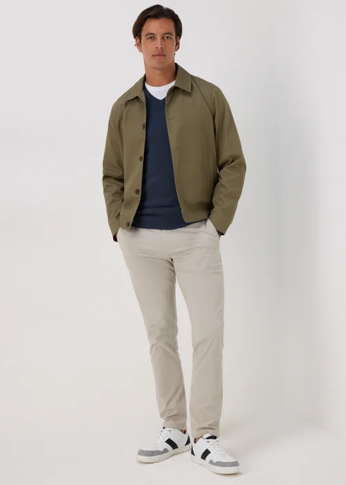 Blue Soft Touch V-Neck Jumper - S Image 4