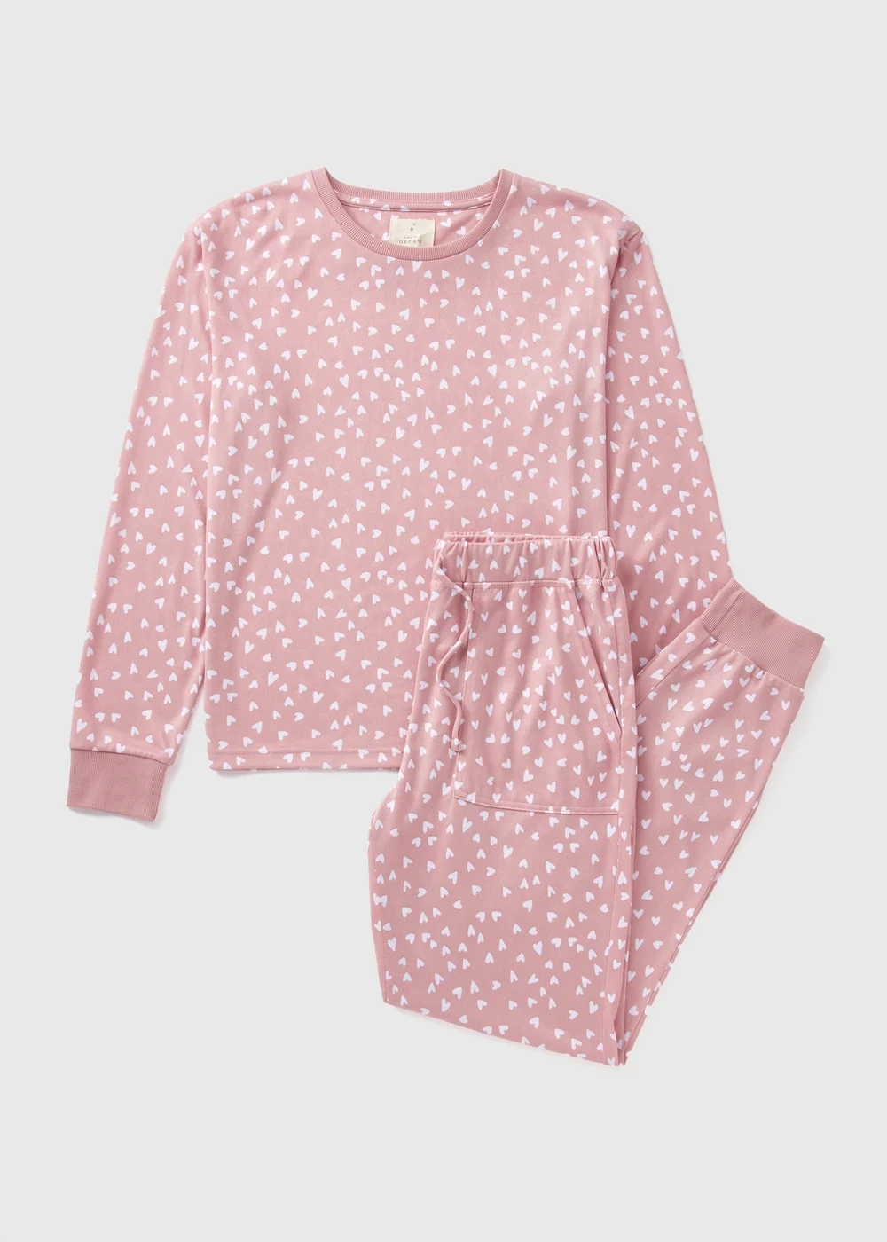 Pink Heart Pyjama Set - Extra small Image 4