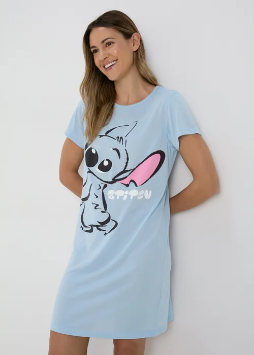 Disney Blue Stitch Nightie - Extra small Image 1
