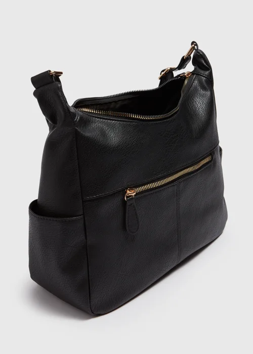 Black Bucket Bag - One Size Image 2
