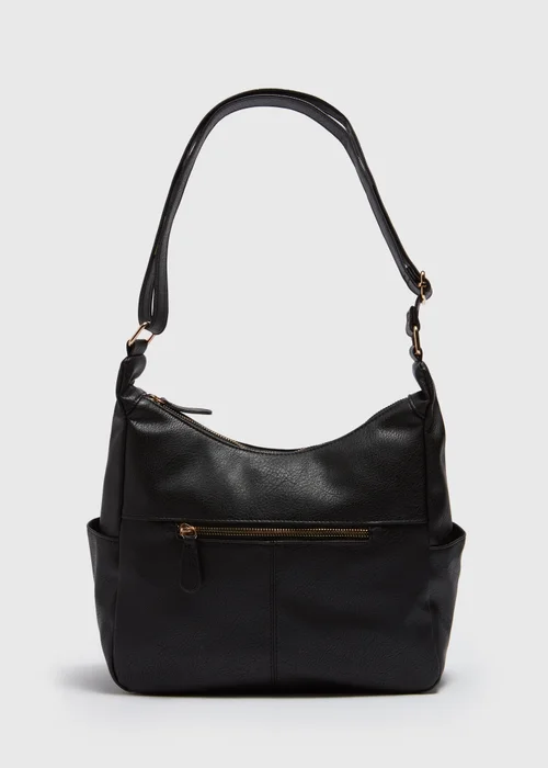 Black Bucket Bag - One Size Image 1