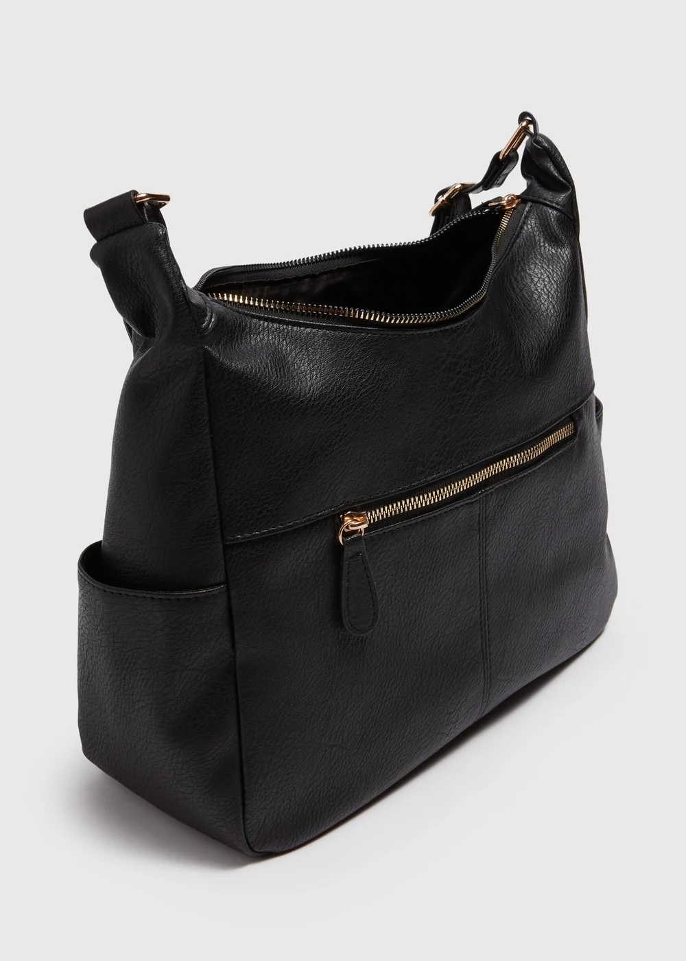 Black Bucket Bag - One Size Image 4