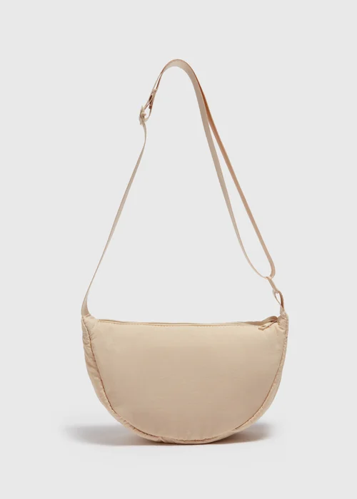 Stone Nylon Moon Bag - One Size Image 1