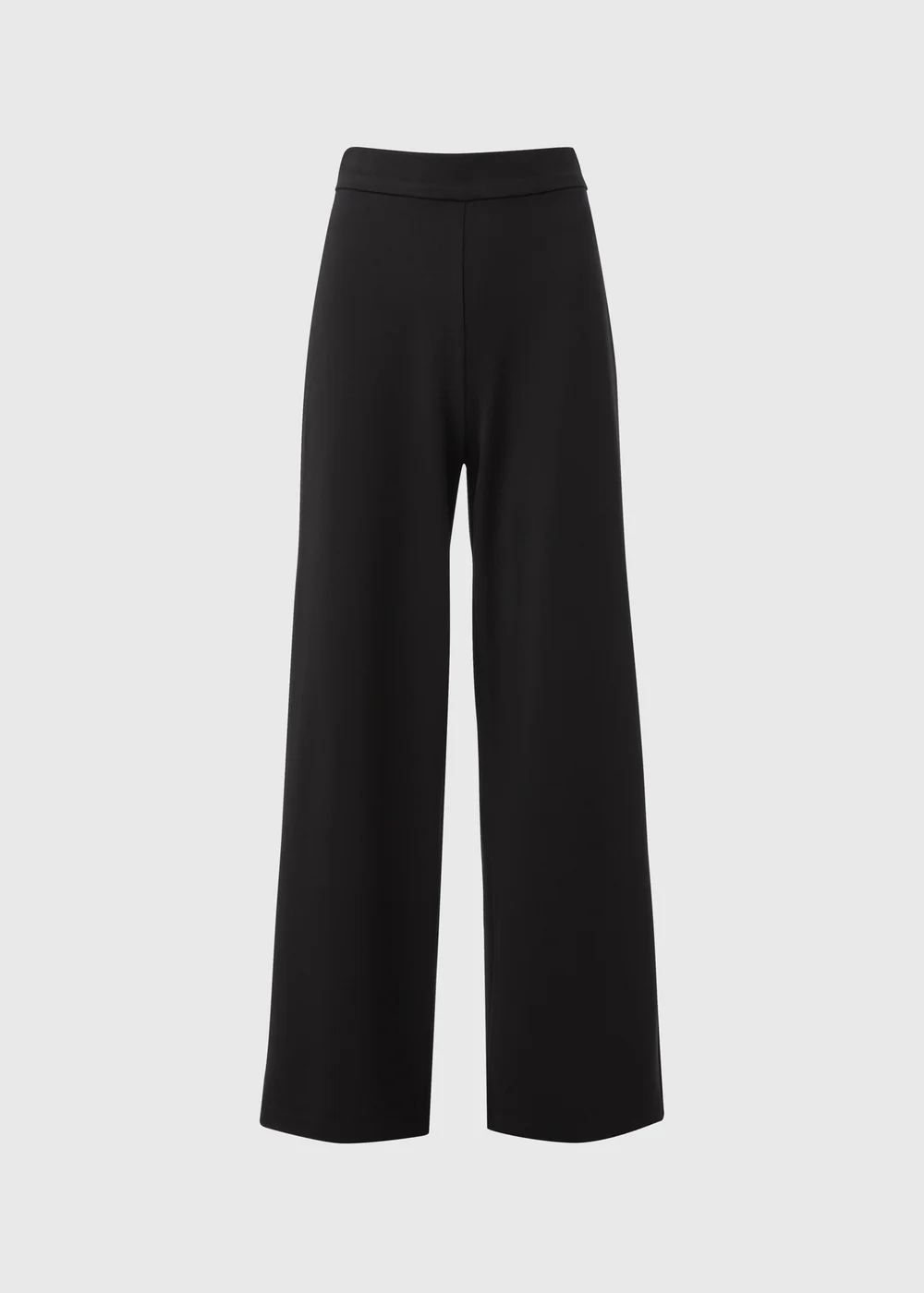 Et Vous Black Ponte Wide Leg Trousers - 8 Image 5