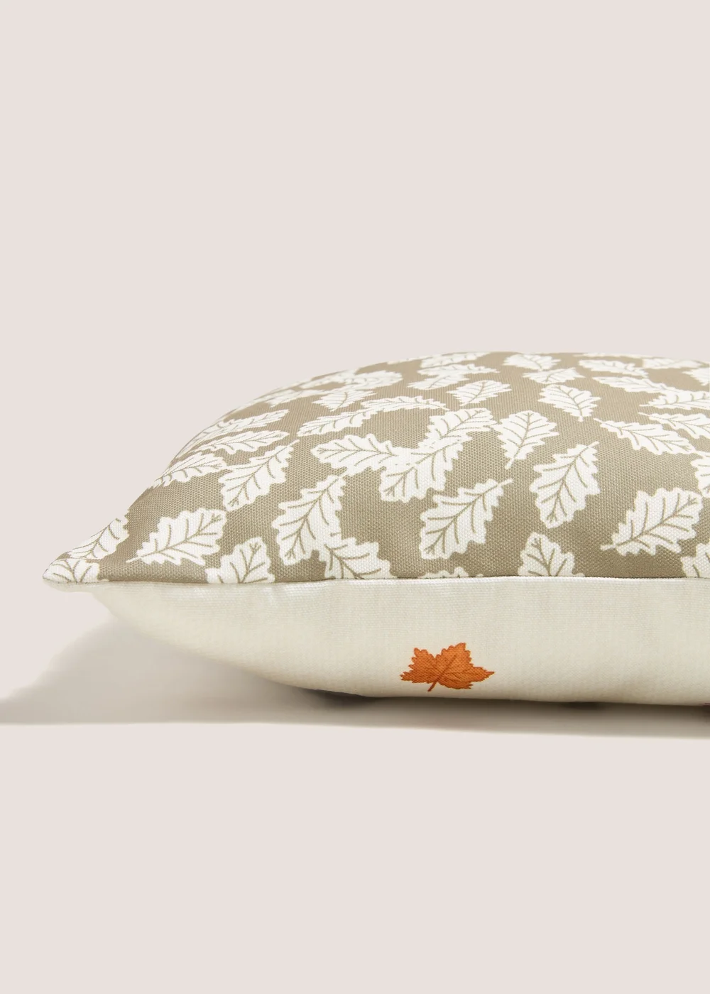 Cream Autumn Gnome Cushion Image 2