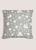 White Pumpkin Printed Cushion Image 2