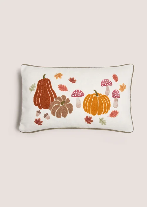 Tufted Pumpkin Cushion Image 1