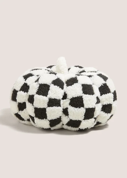 Cream Pumpkin Shaped Cushion (30cm x 30cm) Image 1