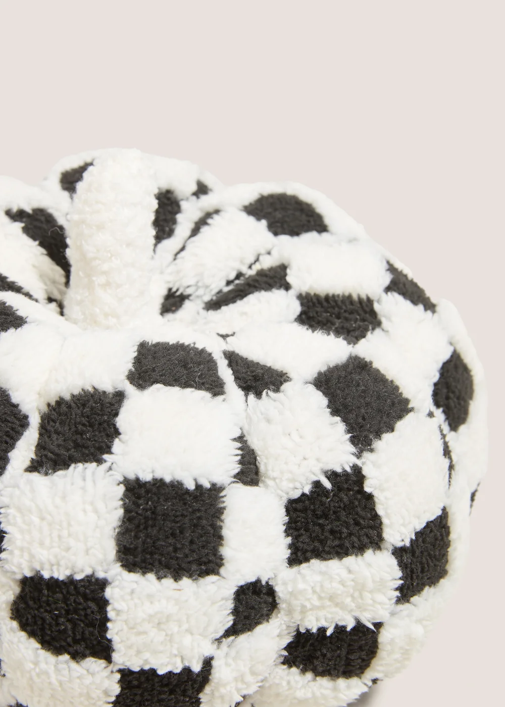 Cream Pumpkin Shaped Cushion (30cm x 30cm) Image 2