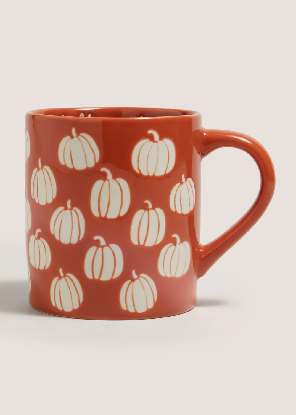 Orange Pumpkin Design Mug Image 1