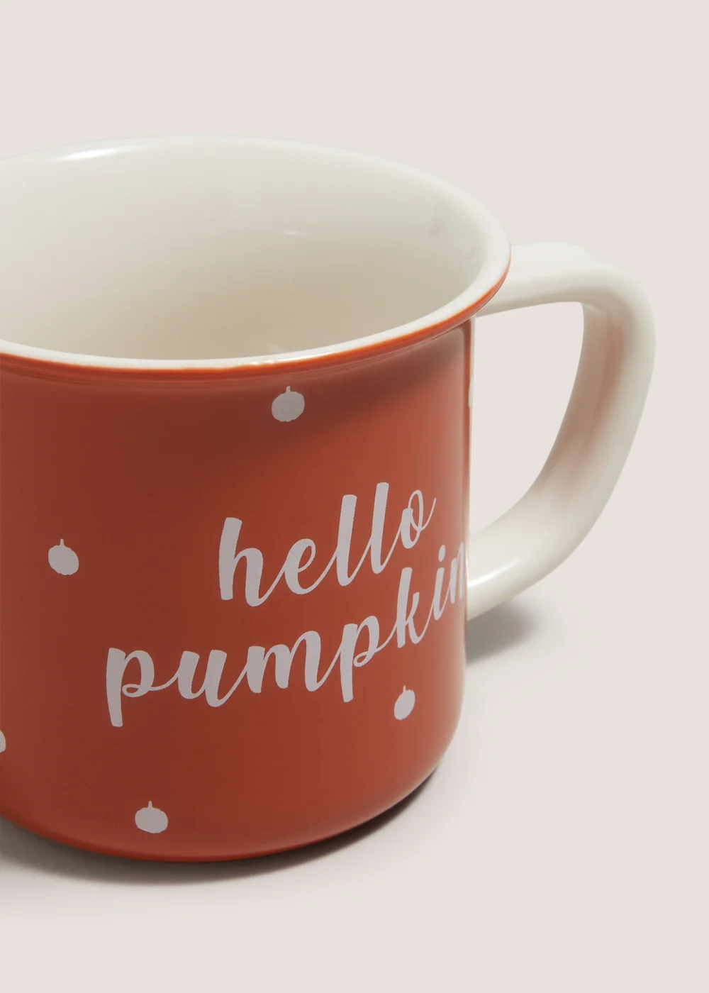 Orange Pumpkin Mug Image 2
