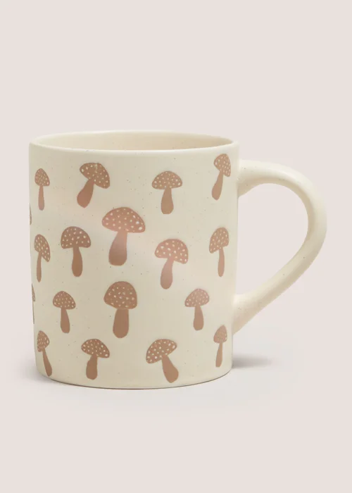 Neutral Toadstool Design Mug (10cmx9cm) Image 1