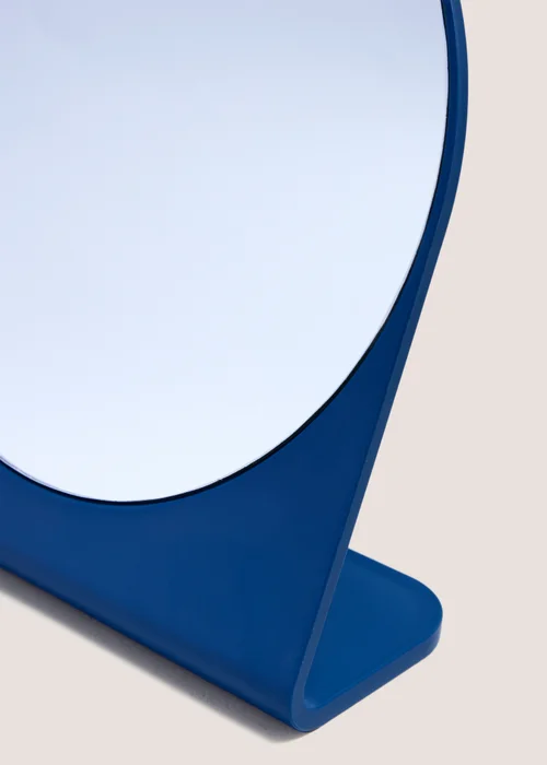 Blue Plastic Mirror (19x18x7cm) Image 2