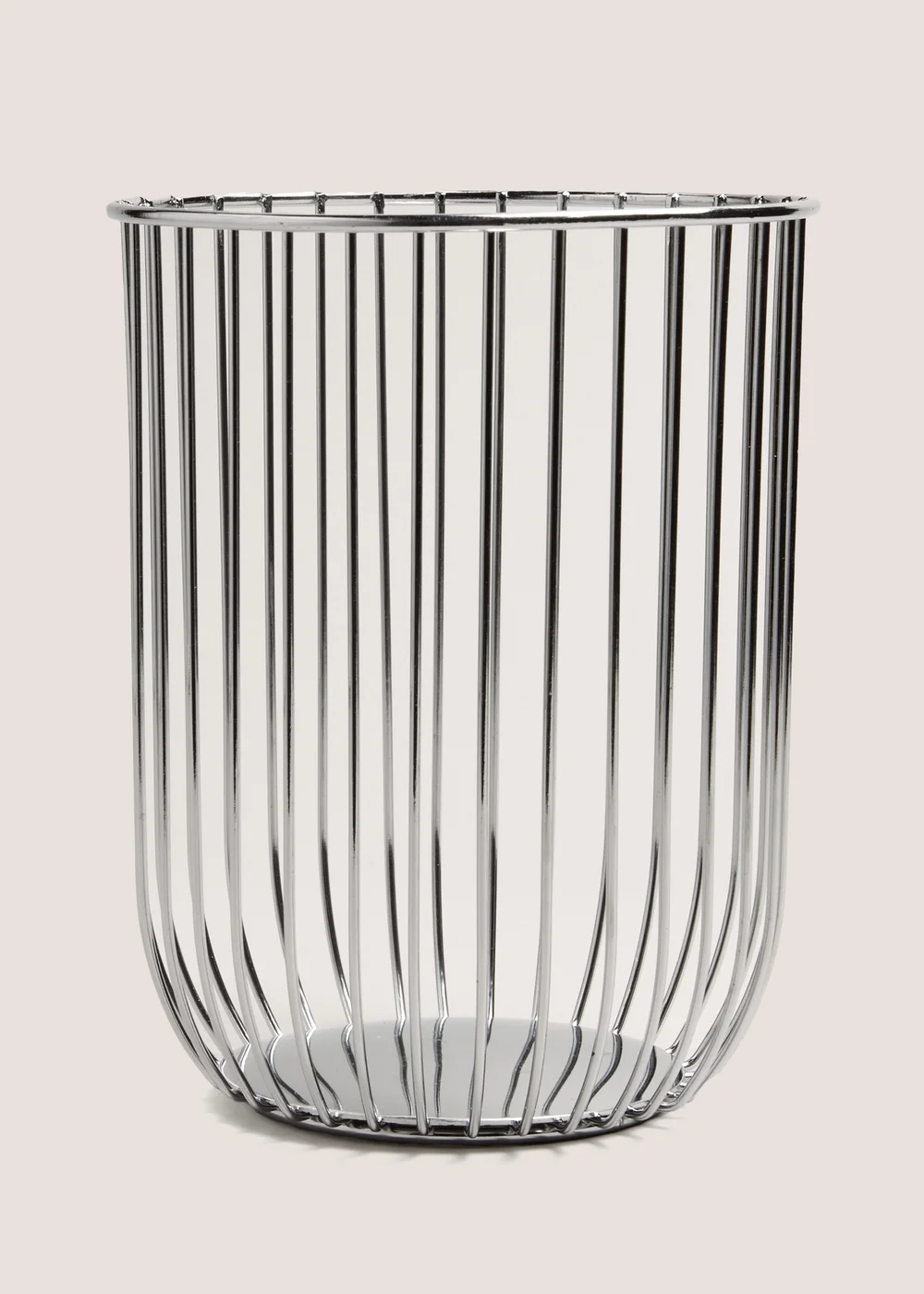 Chrome Utensil Pot Image 1