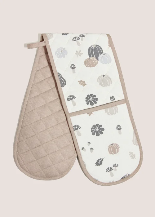 Hello Autumn Pumpkin Oven Glove Image 1