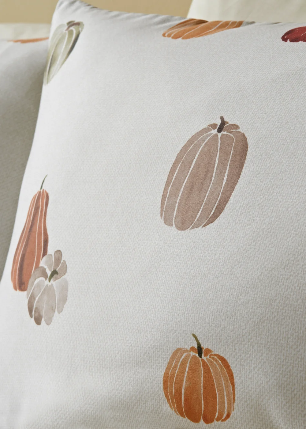 Orange Pumpkin Duvet Set - Single Image 2