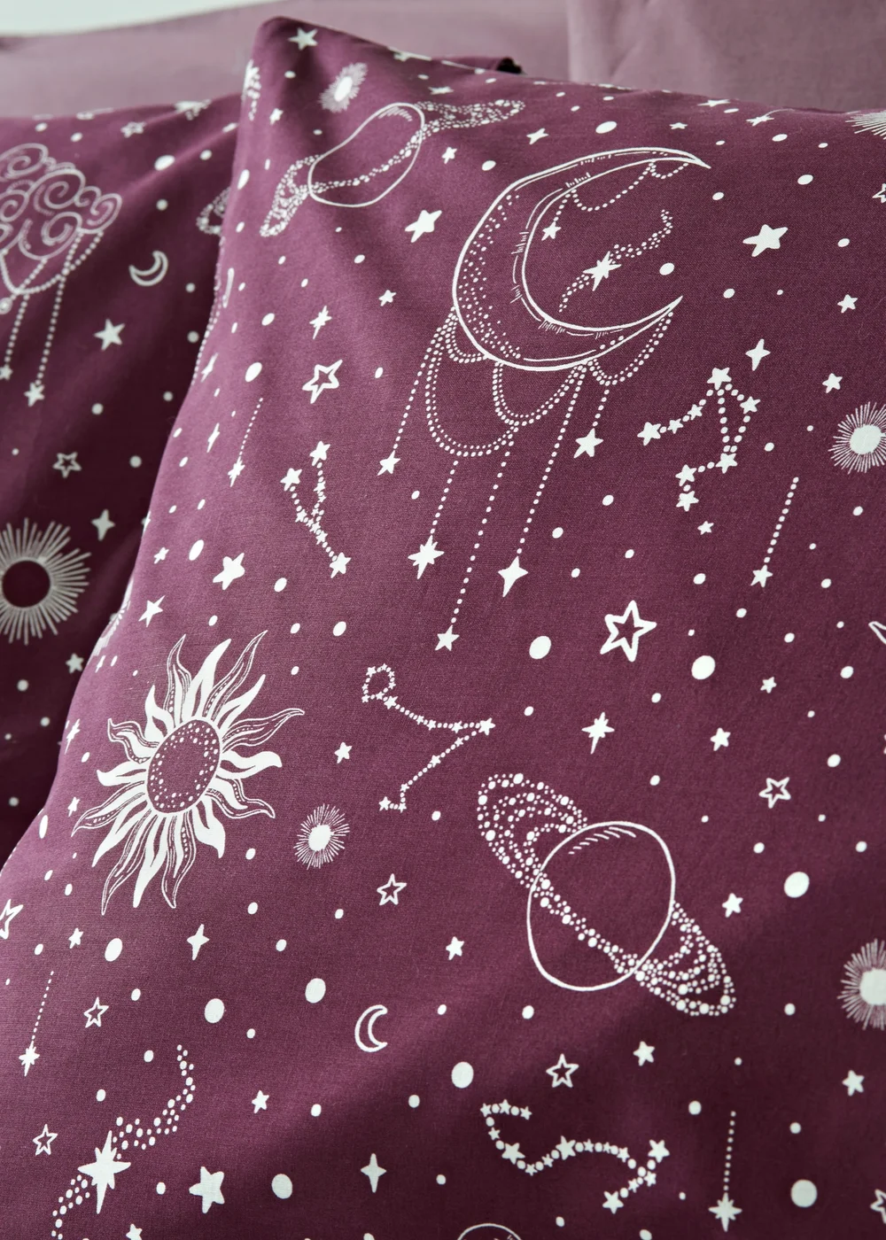 Purple Celestial Duvet Set - Single Image 2