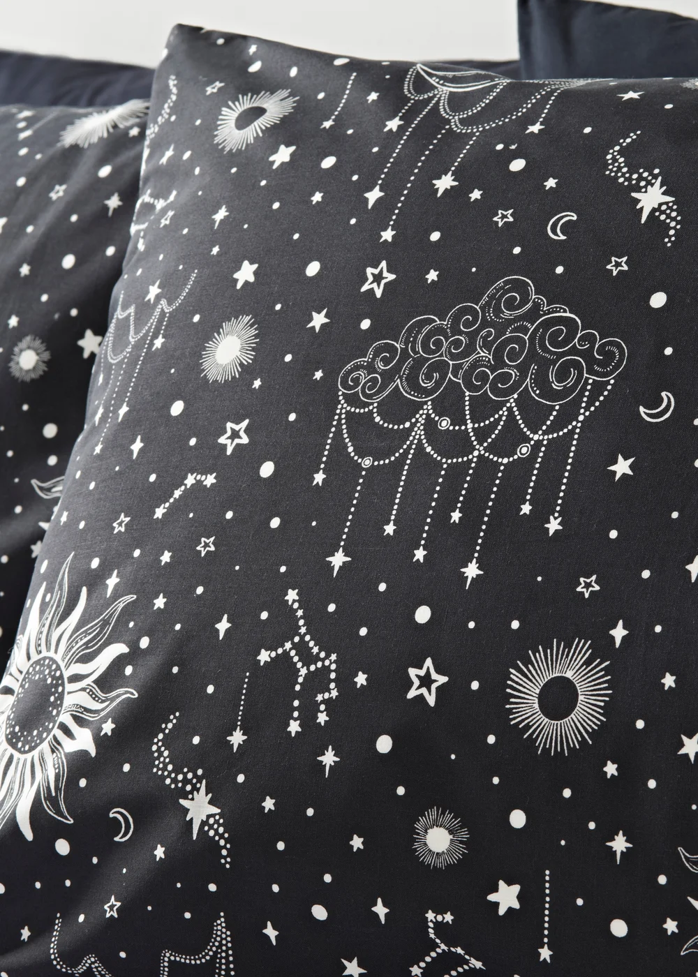 Monochrome Celestial Duvet Set - Single Image 2
