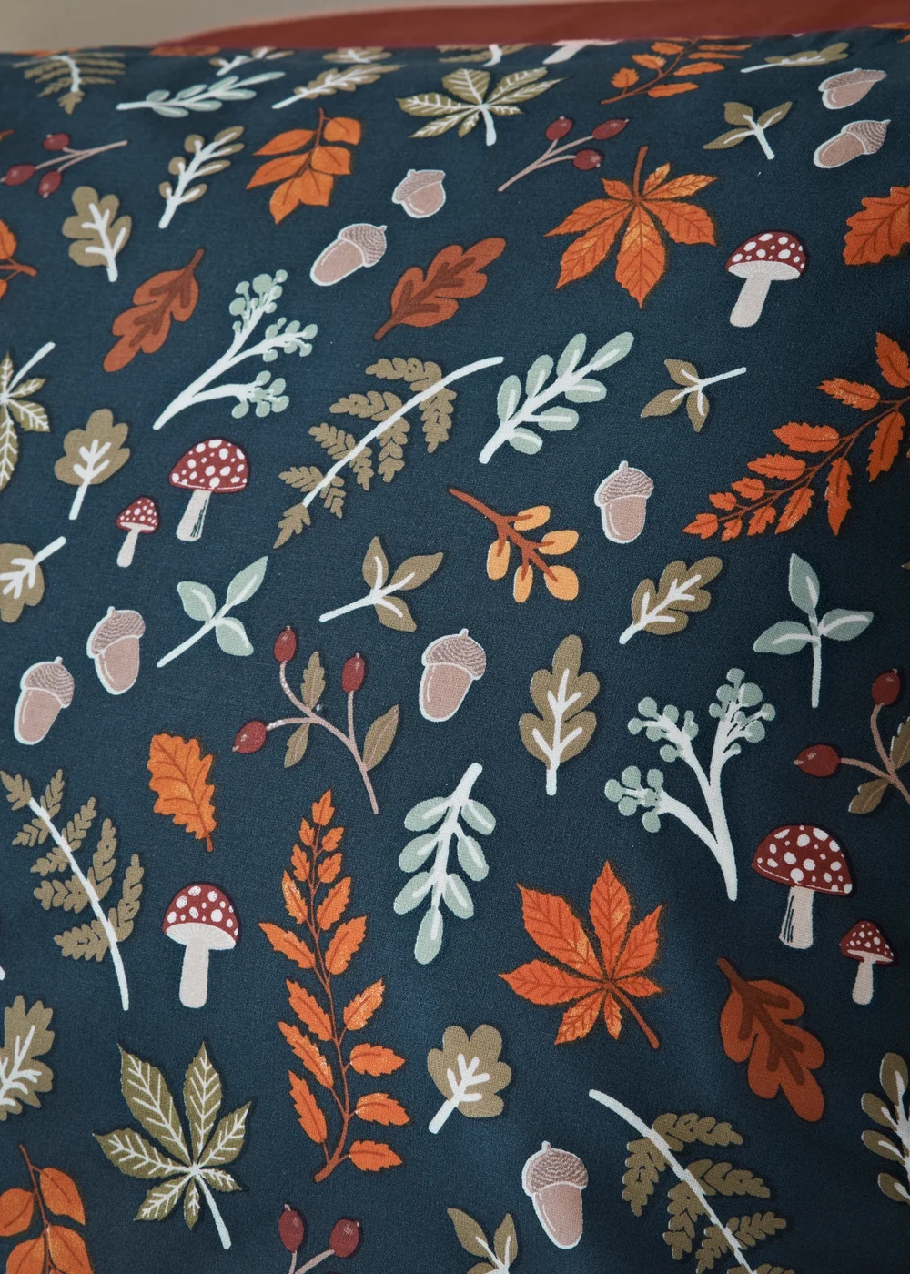 Navy Autumn Duvet Set - Single Image 2