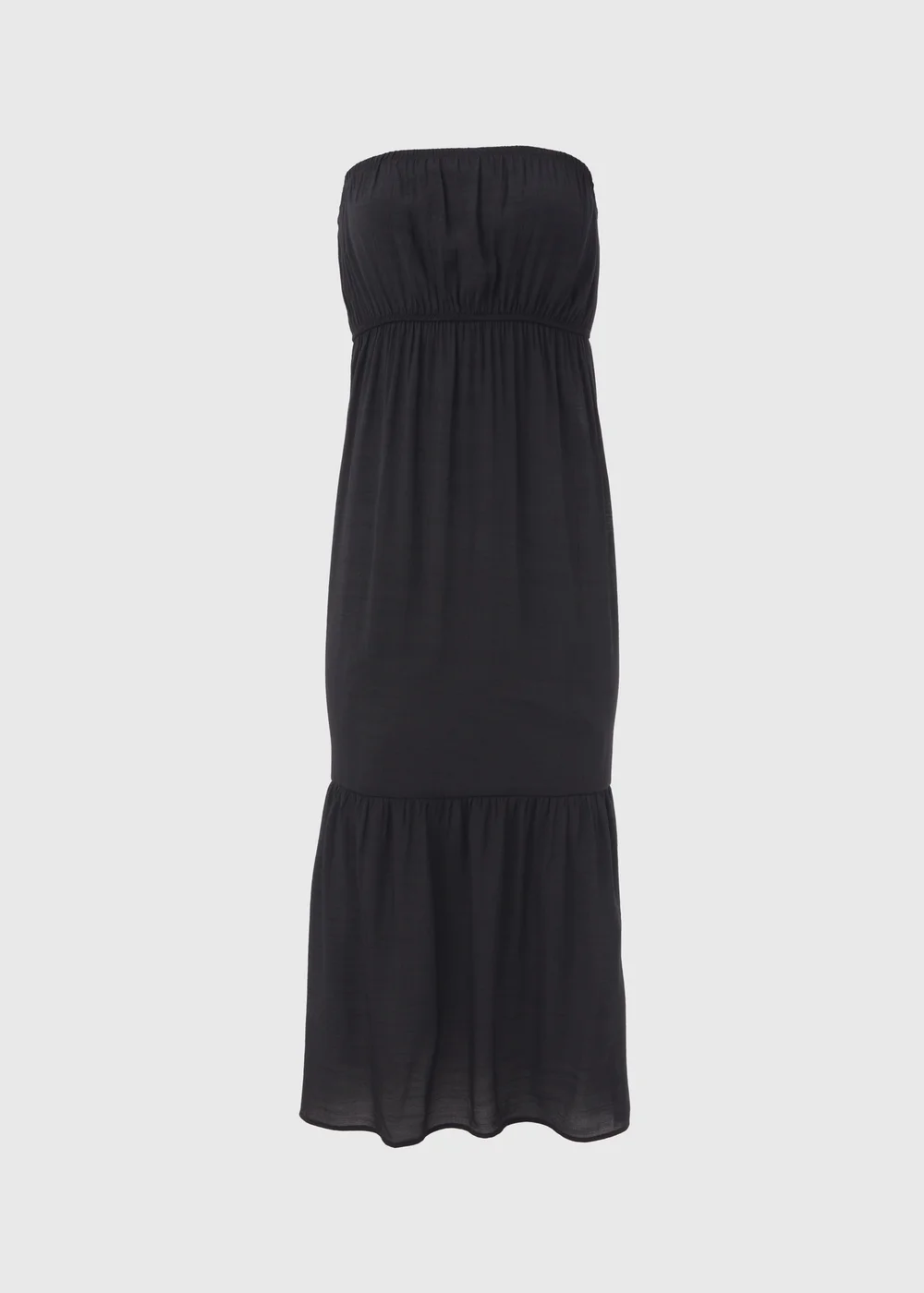 Black Bandeau Maxi Dress - XS Image 4