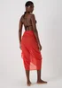Red Sarong - One Size Image 2