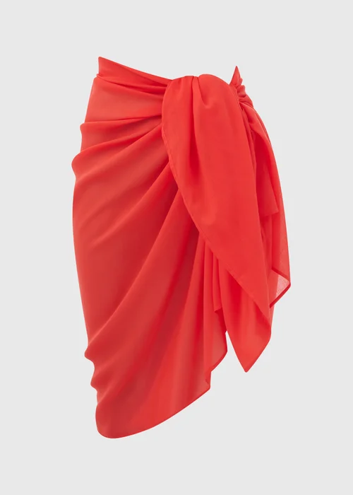Red Sarong - One Size Image 4