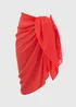 Red Sarong - One Size Image 4