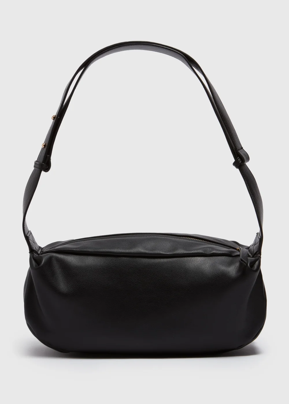 Black Oversized Shoulder Bag - One Size Image 3