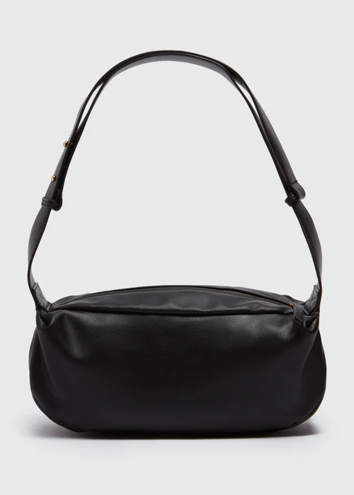 Black Oversized Shoulder Bag - One Size Image 3
