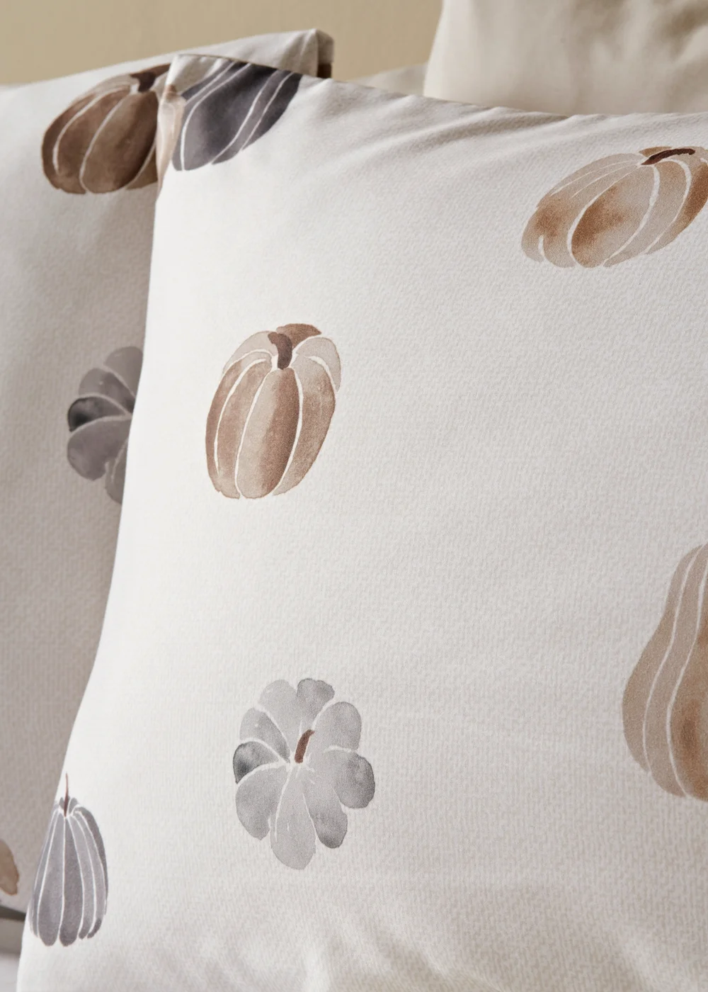 Natural Pumpkin Duvet Set - Single Image 2
