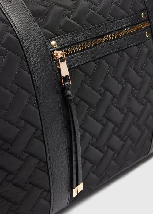 Black Weekender Bag - One Size Image 3