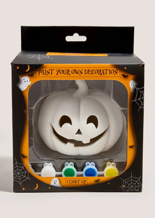 Halloween LED Paint Pumpkin Image 1