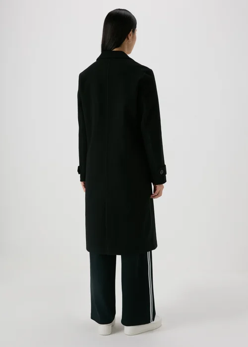 Black Textured Coat - 8 Image 2