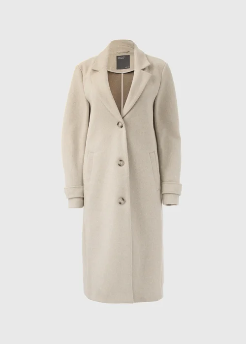 Oatmeal Textured Coat - 8 Image 5