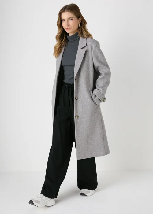 Grey Marl Coat - 8 Image 1