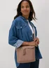 Tan Messenger Bag - One Size Image 1