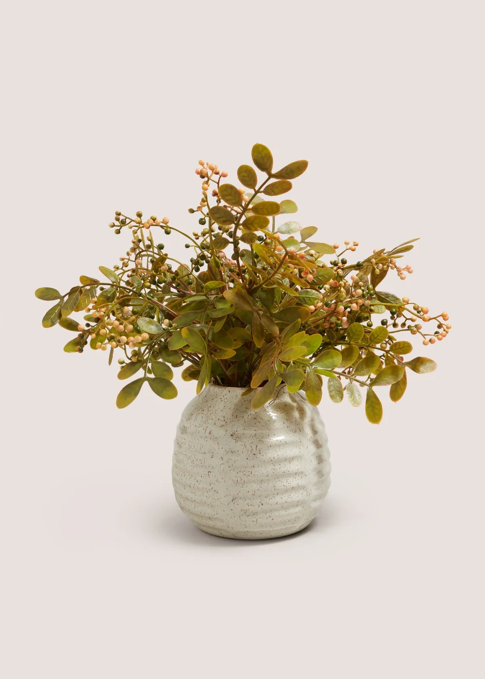Autumn Plant In Ceramic Pot Image 1