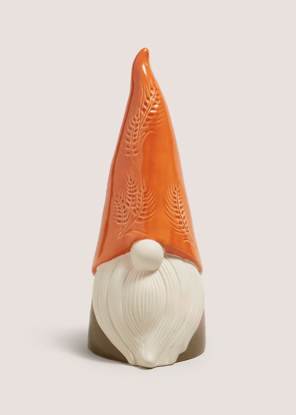 Brown Autumn Gnome Ornament Image 1