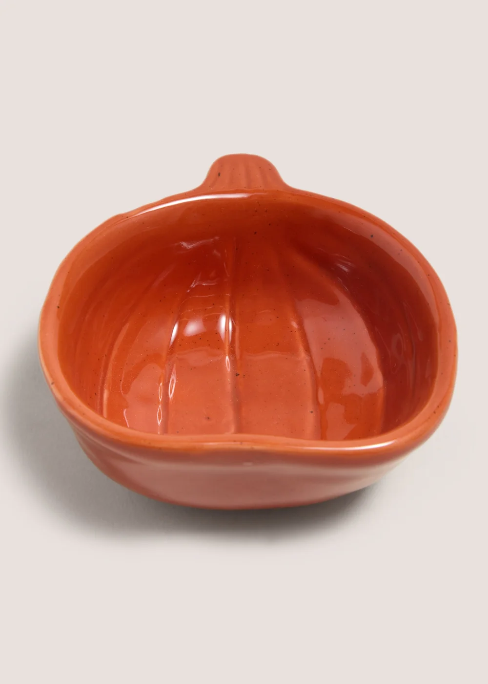Orange Pumpkin Nibble Bowl Image 1