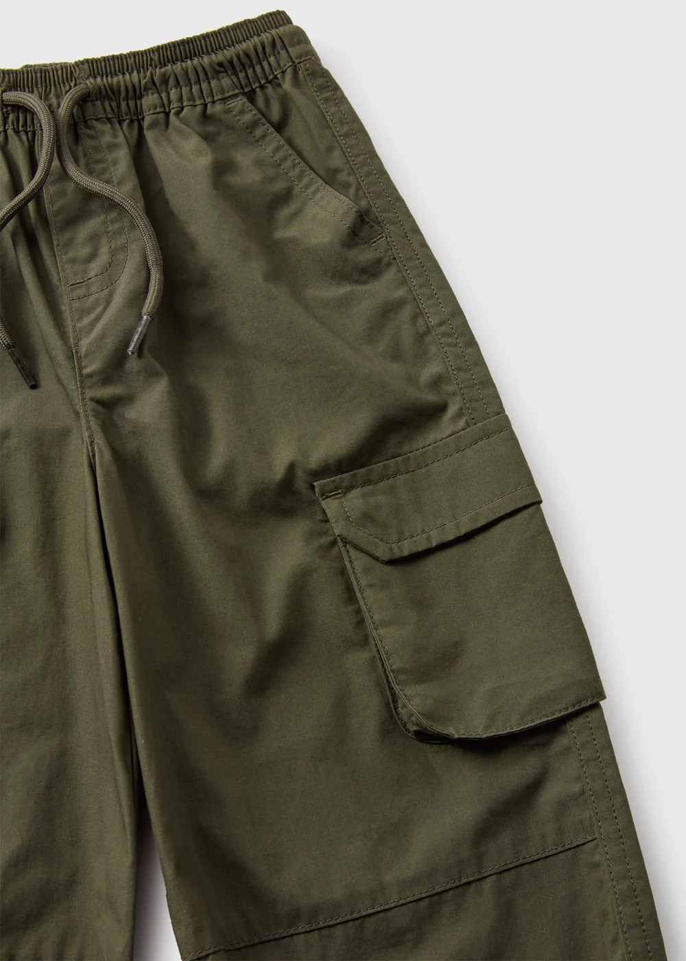 Boys Khaki Cargo Trousers (1-7yrs) - 1 half year to 2 Image 2