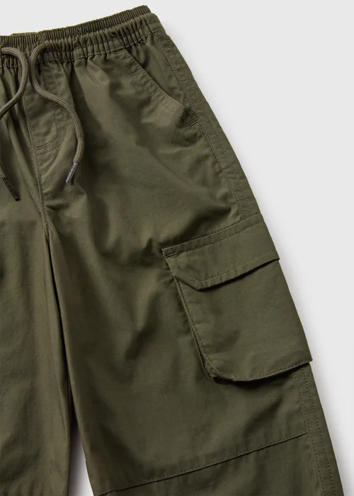 Boys Khaki Cargo Trousers (1-7yrs) - 1 half year to 2 Image 2