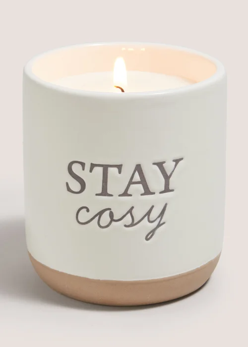 Pumpkin Fragrance Stay Cosy Candle Image 1
