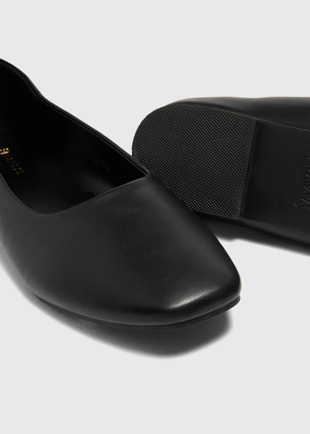 Black Ballet Flats - 3 Image 2