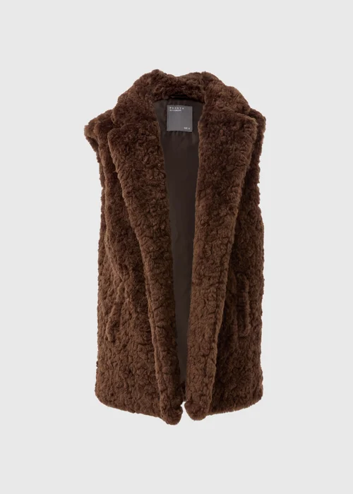 Brown Fur Gilet - 8 Image 5