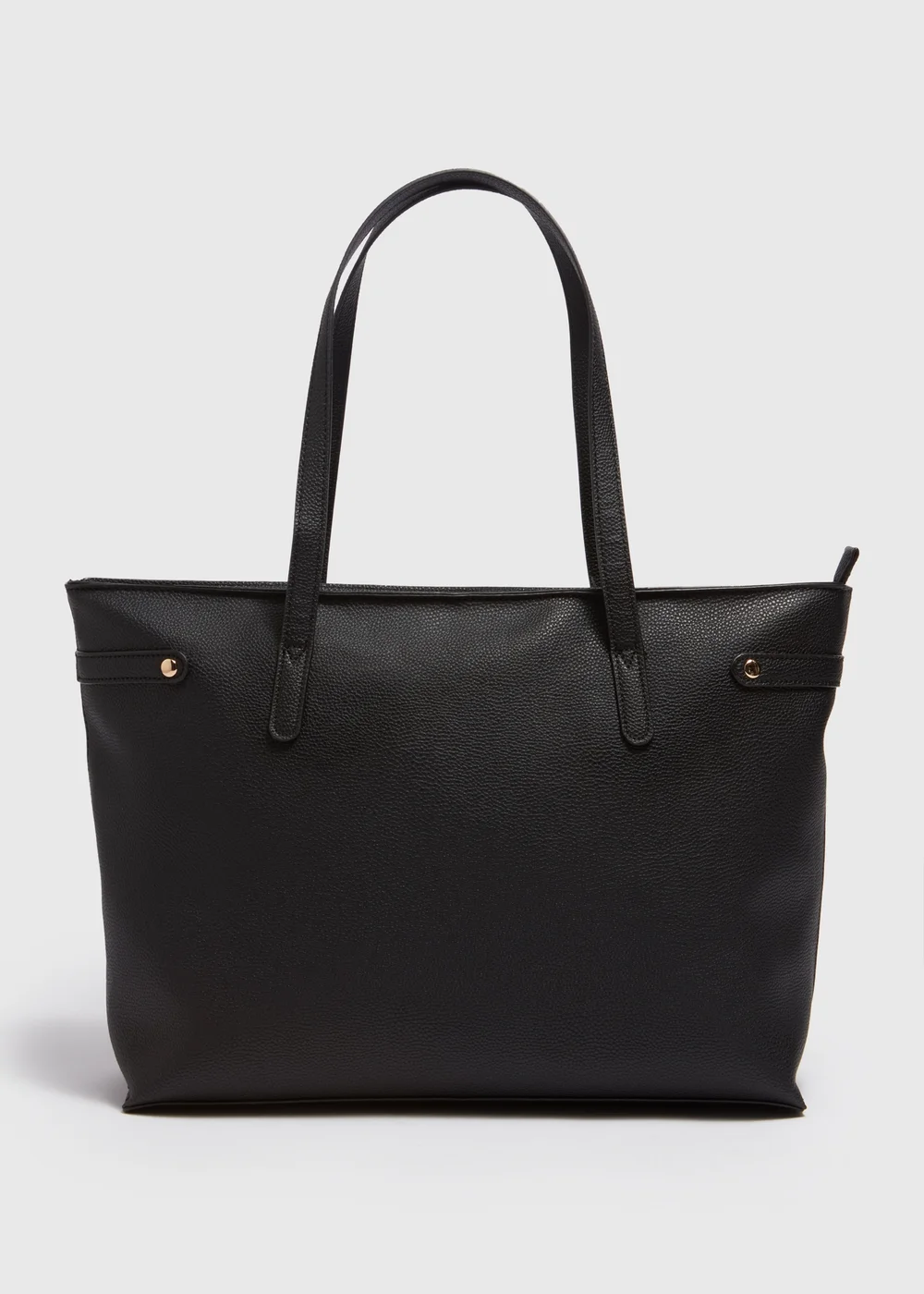 Black Tote Bag - One Size Image 3